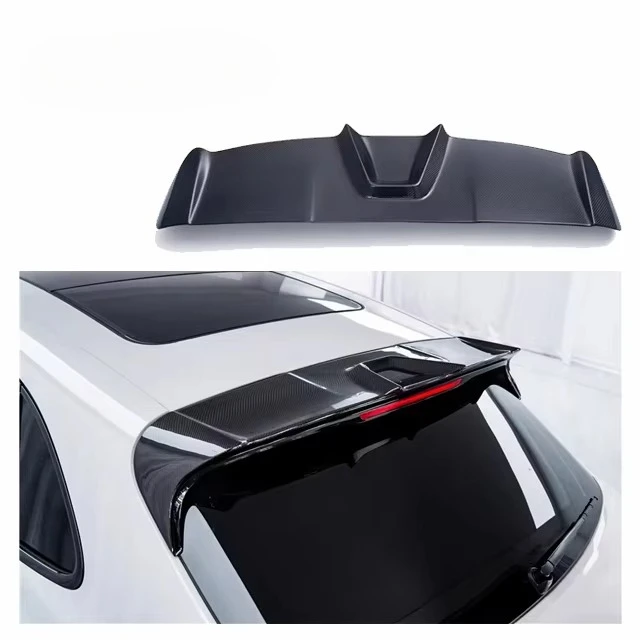 For Porsche Macan 95B Upgrade CMST Carbon Spoiler Body Kit Macan 22-25 CMST Style Carbon Fiber Roof Spoiler Wing