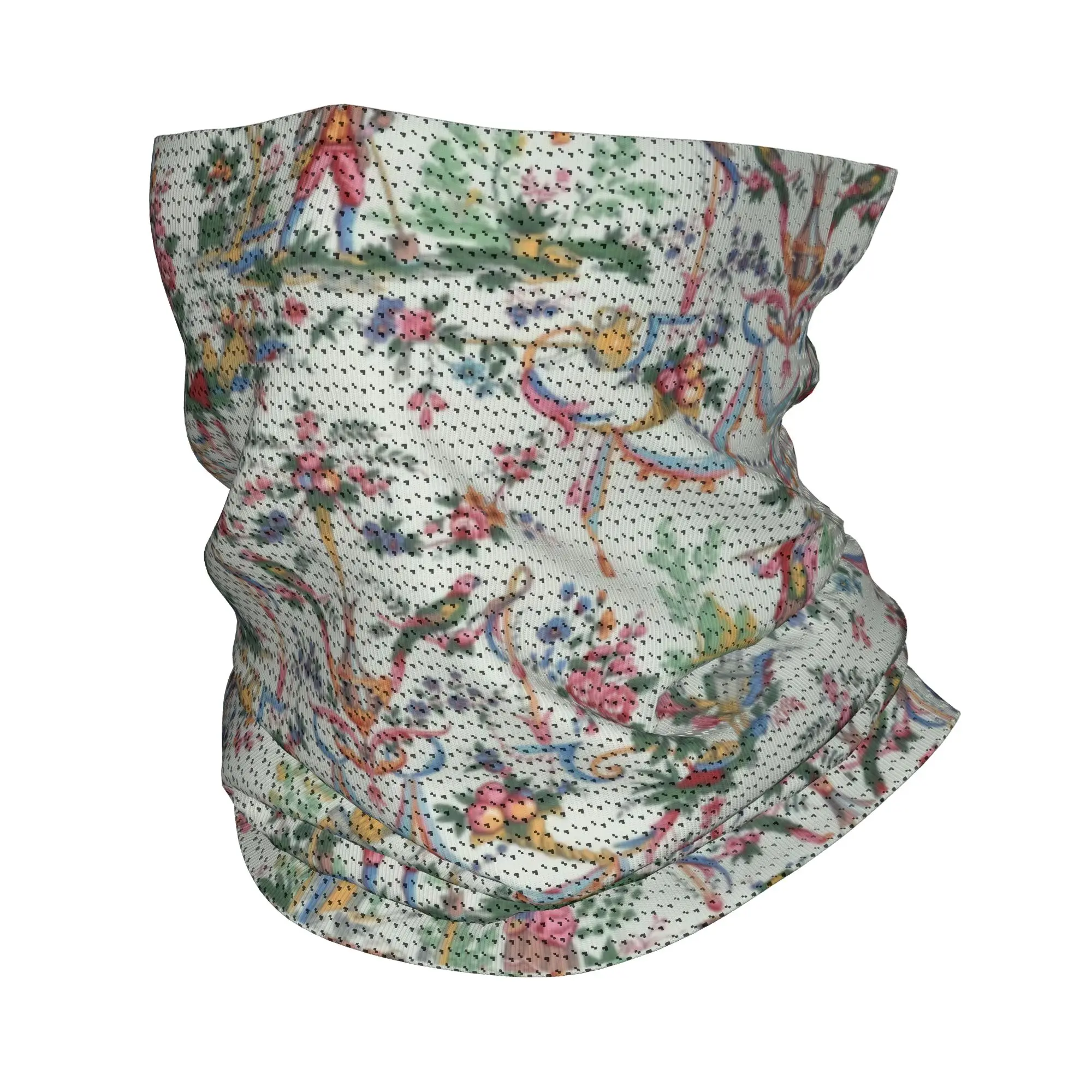 Vintage Fashion Art - Антикварный винтажный французский шейный платок 