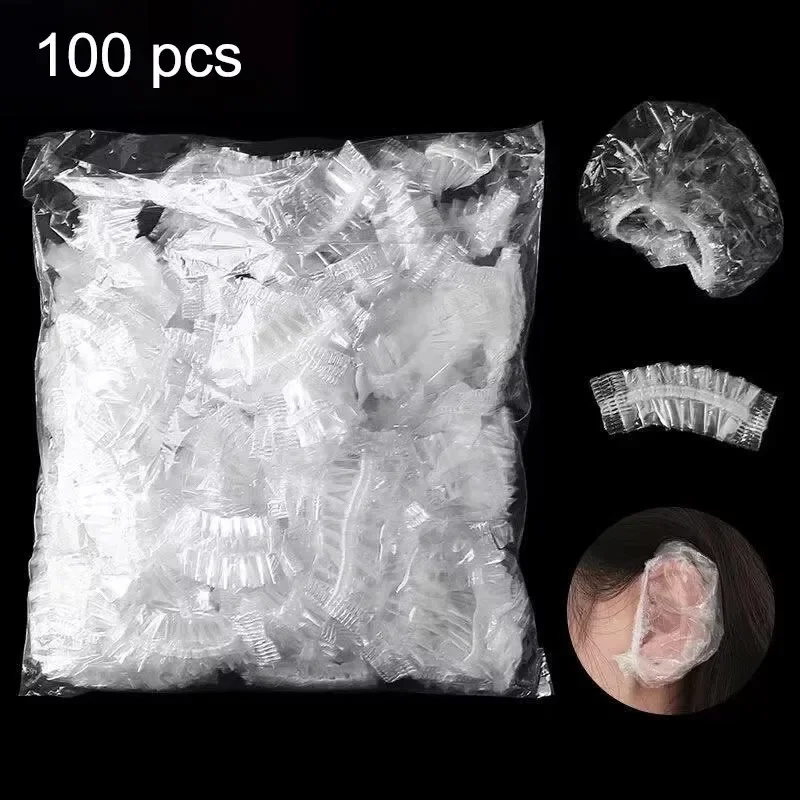 Disposable Earmuffs for Hair Dyeing, 100pcs