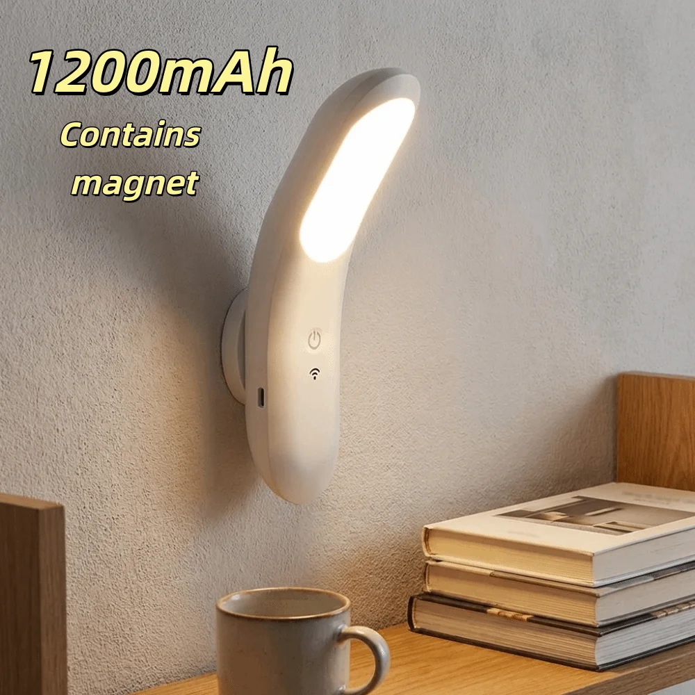 Dual Use Power Supply LED Desk Lamp Soft Uniform Light Strong Flashlight Eye Protection Lamp Multi-Functional Design