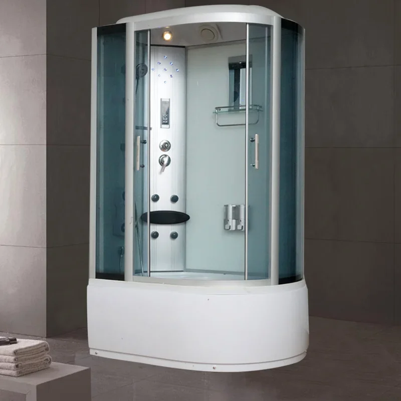 Integral shower room 1.2m bathroom partition toilet glass door integrated bathroom