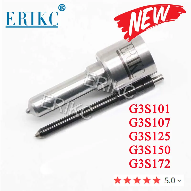 Black Coated Needle Nozzle G3S101 G3S107 G3S125 Common Rail Injector Nozzle G3S150 G3S172 for Denso