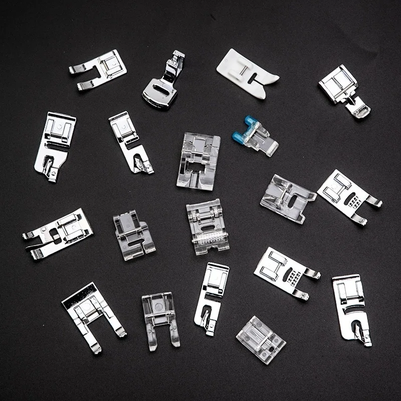 32 Pcs Sewing Machine Supplies Presser Foot Feet for Sewing Machines Feet Kit Set Sewing Accessories