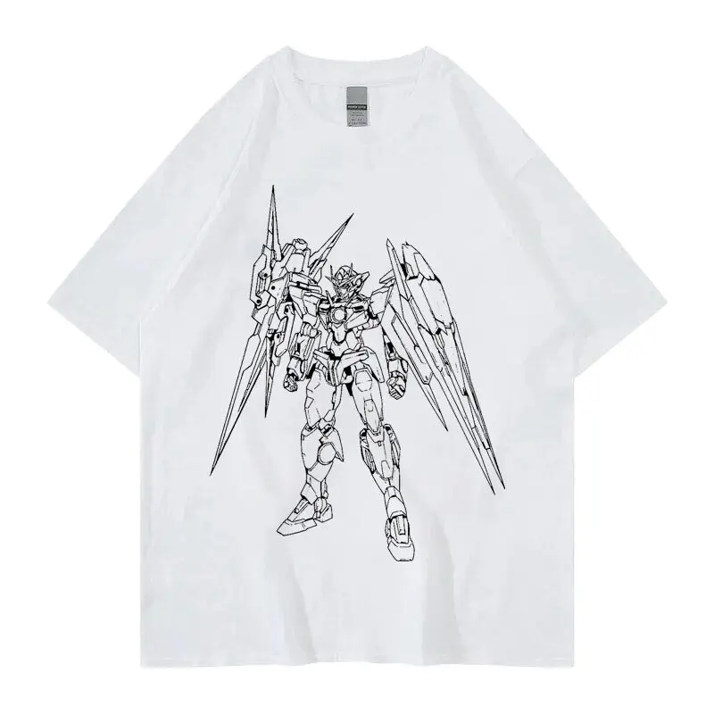 

Футболка с принтом «Аниме Мобильный костюм Гандам» 2026 года, мужская и женская, детская и семейная одежда, футболка для мальчиков и девочек