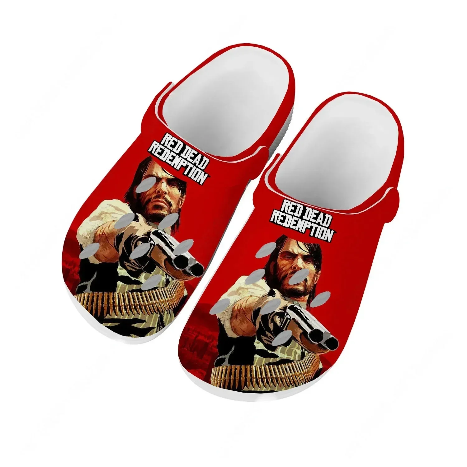 Red Dead Redemption Sandals Men Women Teenager Fashion Water Shoes Garden Breathable Comfort Beach Custom Slippers
