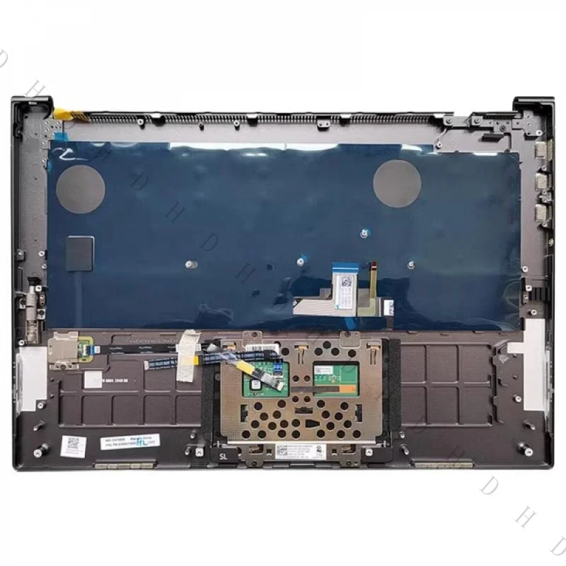 K+For Lenovo Yoga C930-13IKB Grey C Shell Palmrest w/ English Keyboard Touchpad Laptop Replacement Part