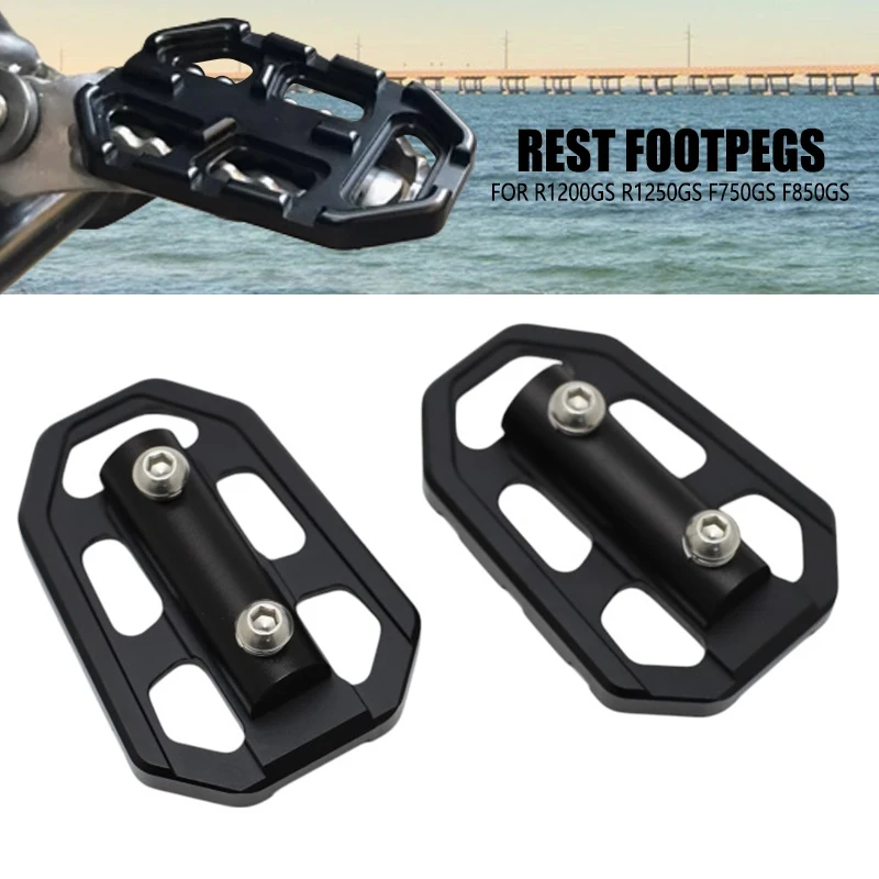 

Billet Wide Foot Pegs Pedals Rest Footpegs For BMW F750GS F850GS G310GS R1200GS R1250GS S1000XR R Nine T Scrambler Urban/GS
