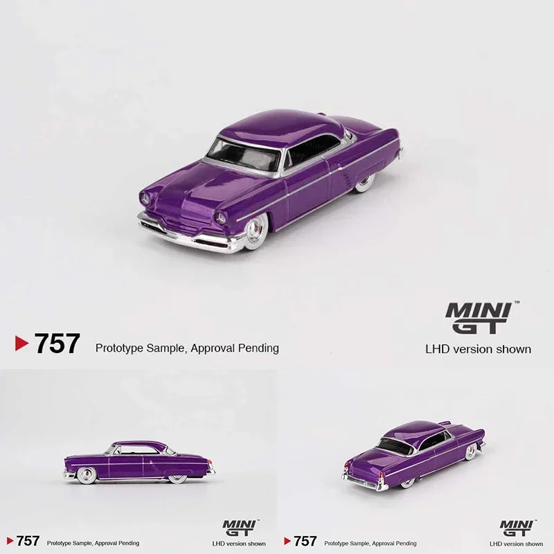

Лидер продаж, литой коллекционный миниатюрный товар MINIGT 757, цвет металлик 1954, Размеры 1:64, Капри, коллекционные миниатюрные игрушки