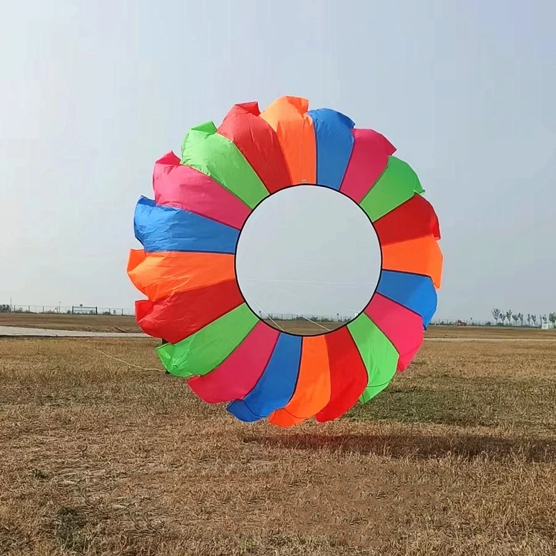 Free Shipping 300cm Kite windsocks flying kites tails giant large kites beach wind parrot complete professional paragliding fun