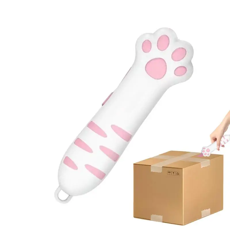 

Cat Paw Box Cutter Telescopic Craft Cutter Portable Cat Paw Envelope Slitter Cute Tool For Women Girls