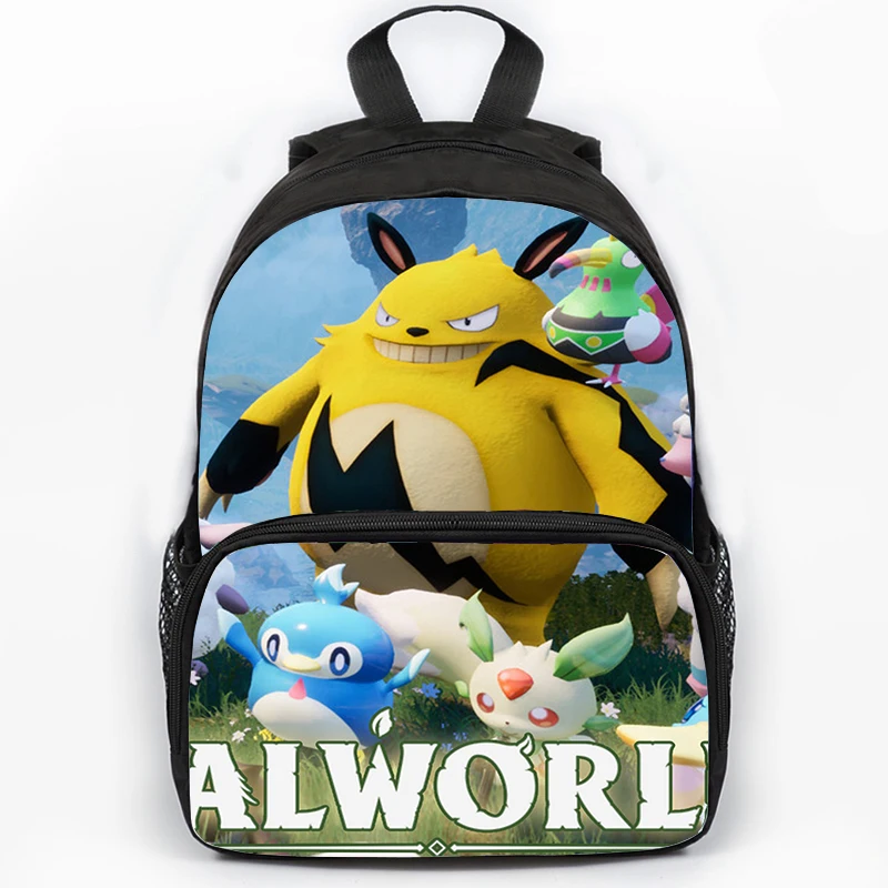 Gioco Palworld 3d Print zaino divertente Cartoon School Bags per ragazzi ragazze Nylon Laptop Daypack adolescente borsa da viaggio di grande capacità