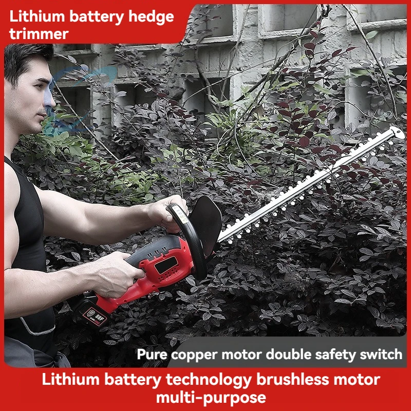 Porter Cable Brushless 21V Lithium Battery Hedge Trimmer Wireless Green Garden Tool for Home Use Portable And Efficient