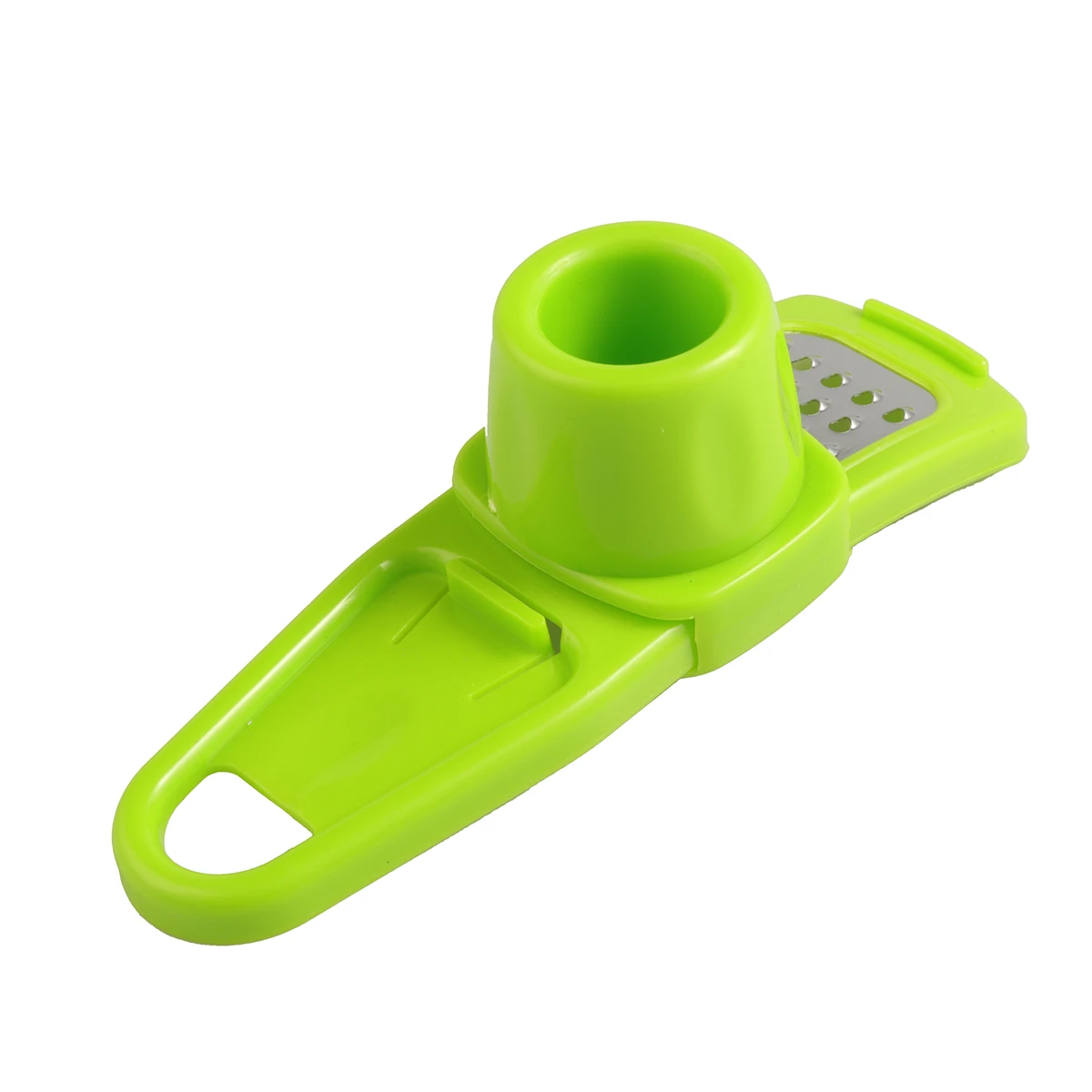 1 Pack Mini Garlic Grinder Creative Garlic Press Kitchen Garlic Mash Manual Garlic Mashing Green Kitchen Gadgets