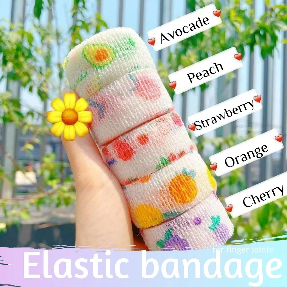 Elastic Self Sticking Bandage Wrap First Aid Sprain Elastic Cohesive Bandage Sports Injury Finger Bandage Wrap Adhesive