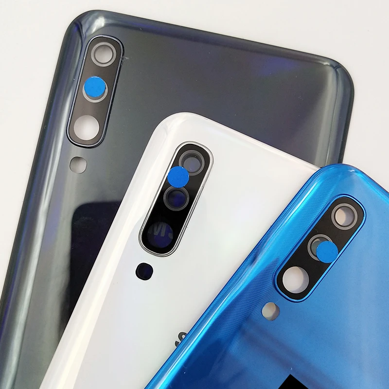 Middle Frame For Samsung Galaxy A50 2019 A505 SM-A505F Housing Middle Frame Battery Cover Back Panel Rear Door With SIM Card Tra image 4