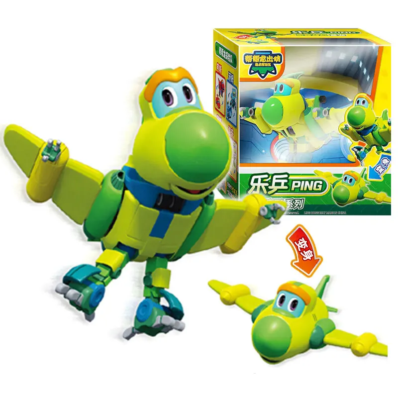 ABS Mini Deformação Brinquedos, Gogo Dino Explorers, REX Transformação, Avião Do Carro, Guindaste De Lancha, Gogo Dinossauro Brinquedos, Mais Novo