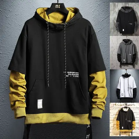 Men's Hip Hop Hoodie Sweatshirt wetailor