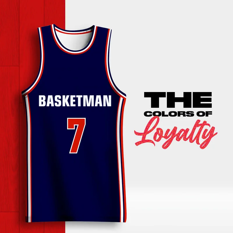 

BASKETMAN Vintage Basketball Jerseys For Men Customizable Full Sublimation Printed Name Number Logo Fitness Training Tracksuits