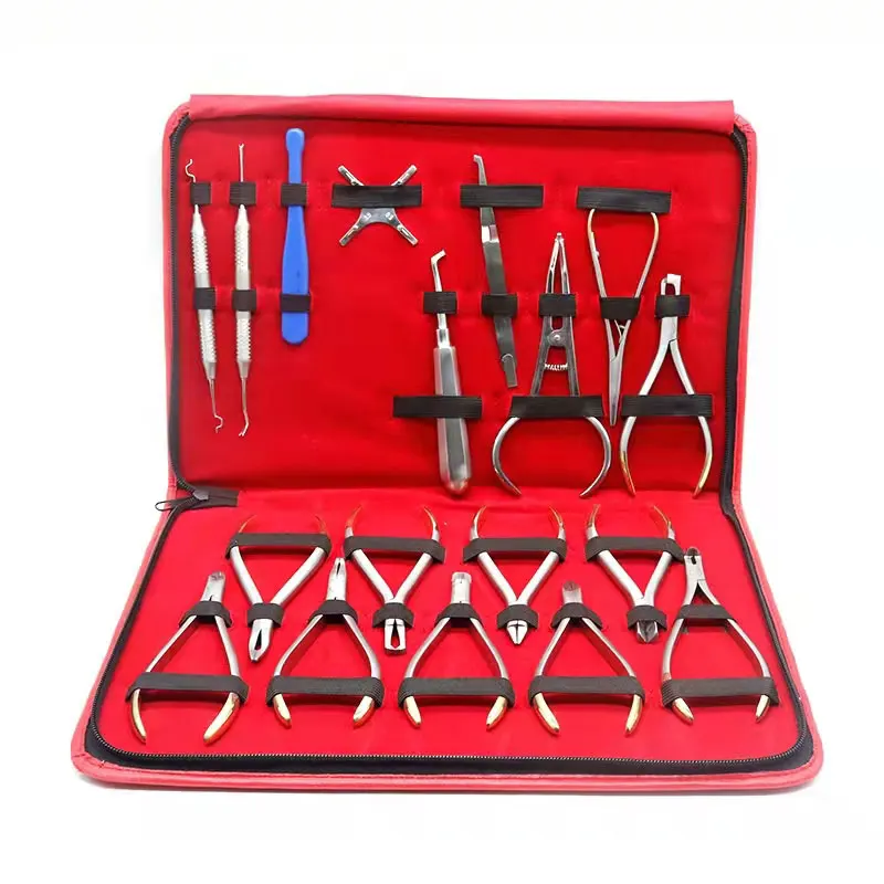 Professional Care Kit Oral Hygiene Tools Including Teeth Cleaning Mirror Tartar Scraper  Probe and Tweezer