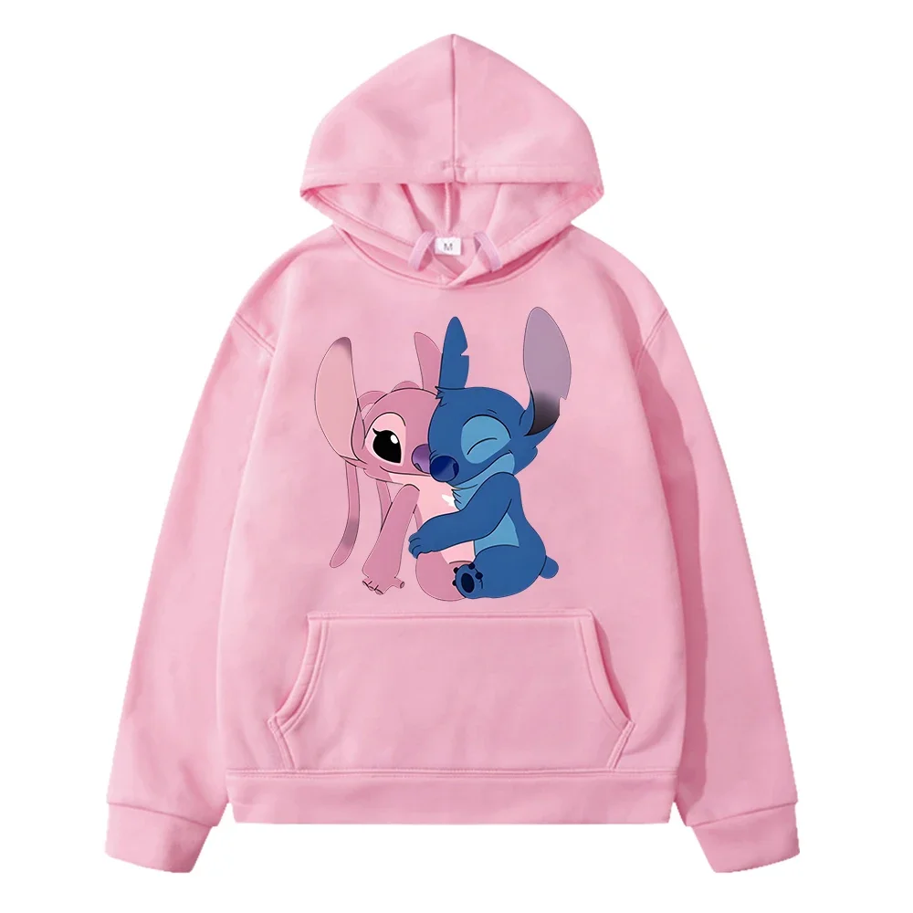 Stitch Disney Anime hoodie Casual Sweatshirt boys Fleece Pullover y2k sudadera disney print Hoodies Jacket kids clothes girls