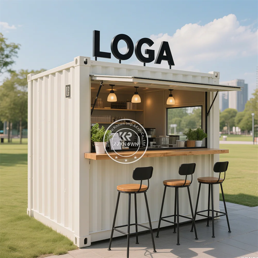 

High Quality Modular Container House China Folding Container House Low Cost Prefabricate Restaurant Bar Coffee Kiosk For Sale