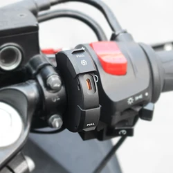 Motorrad USB Ladegerät QC 3,0 Typ C Ladegerät Wasserdichte Lenker Montage Halterung Moto Telefon Ladegerät 12/24V Buchse Adapter