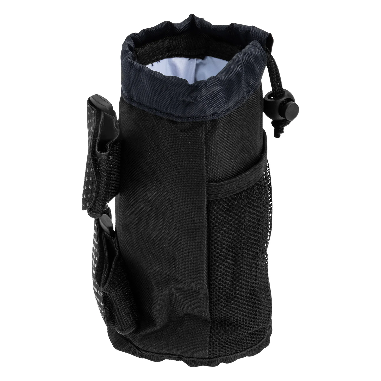

Portable Bike Kettle Bag Wear-Resistant Cloth Storage Pouch for Water Bottle Front Handlebar Mount Easy Access during Ride
