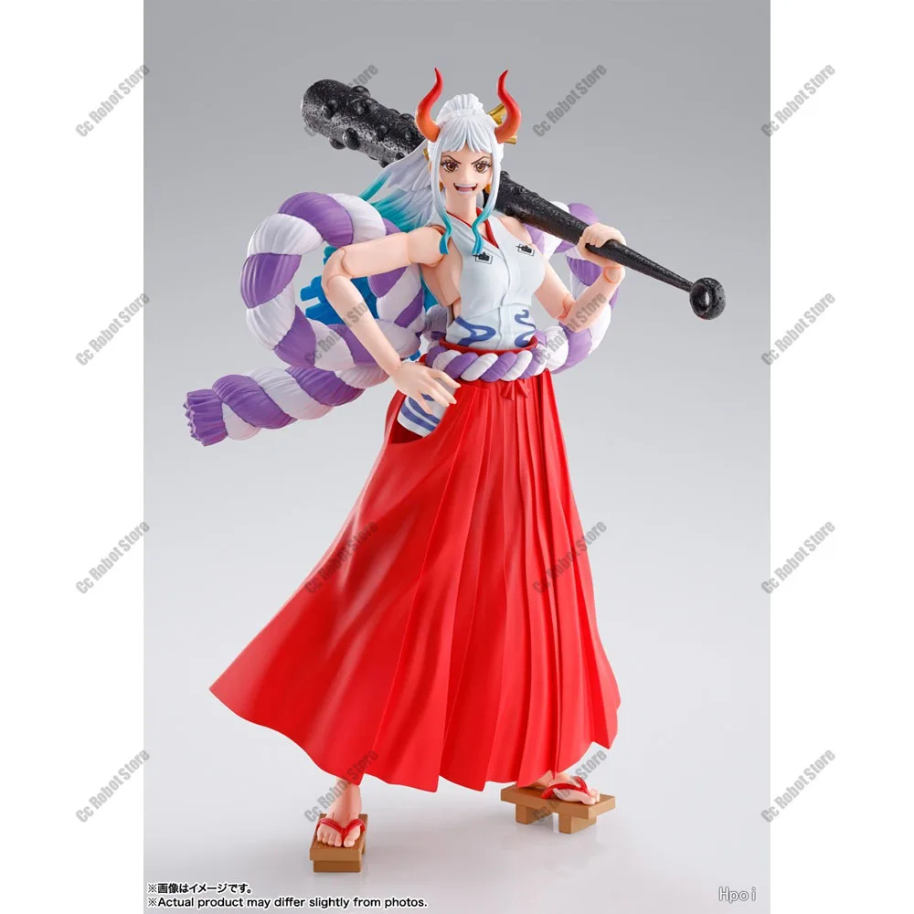 100% Asli Tersedia Stok Original Bandai S.H.Figuarts Shf One Piece Yamato Anime Action Figure Koleksi Model Mainan