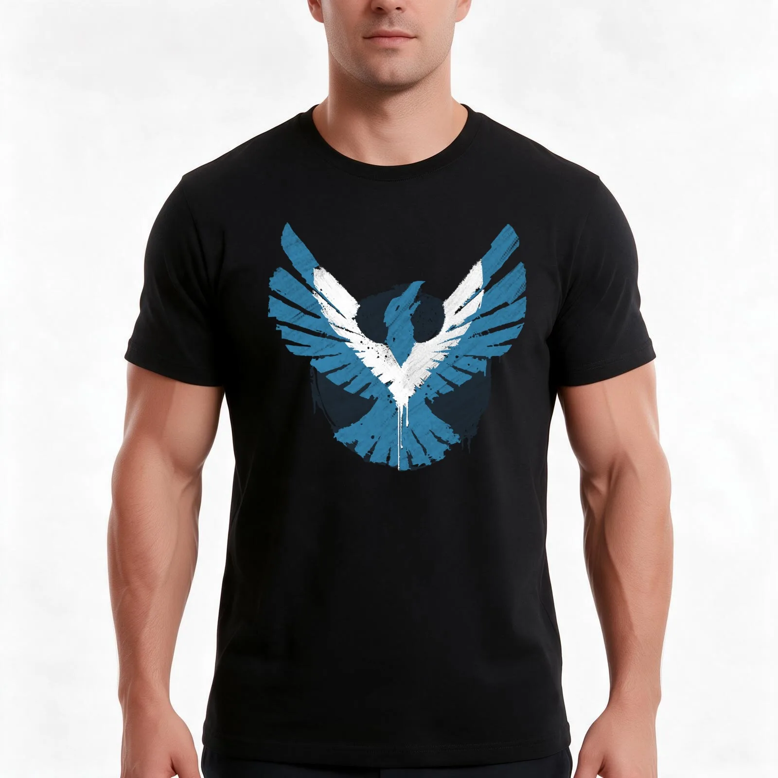 HERO KARMA T-Shirt, Summer Casual Cotton Tee, Oversized Streetwear Tops, Vintage Graphic Print, Loose Fit Short Sleeve