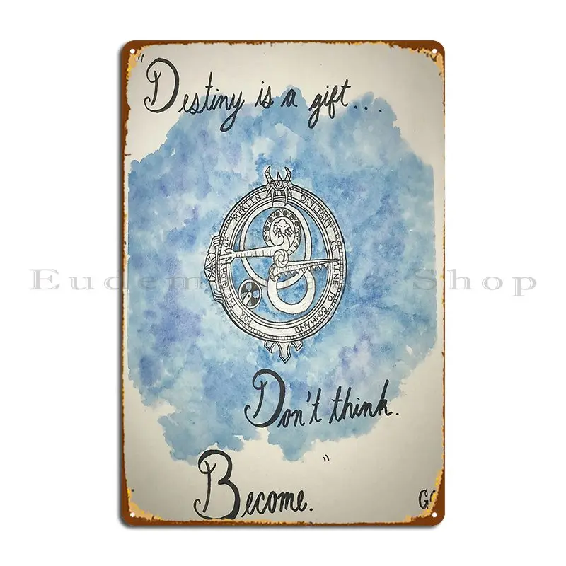 Trollhunters Destiny Metal Sign Poster, Peinture personnalisée, Bar, Garage, Vintage, 18