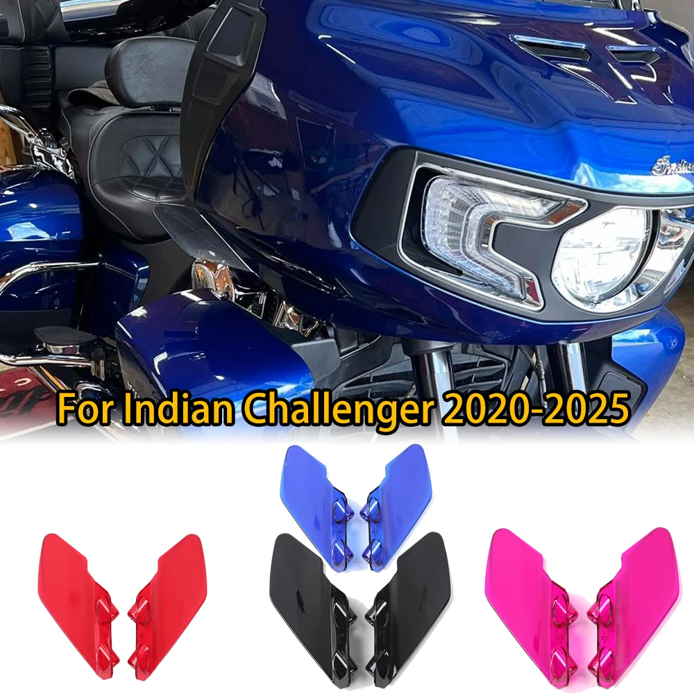 

Indian Challenger Windshield Cover Air Deflector 2020-2025 Colorful Durable PC Fairing for Motorcycle Accessories