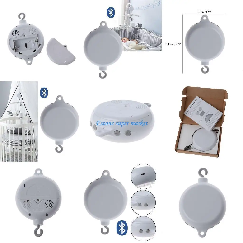 090B 유아용 침대 벨 클로 모바일 장난감 아기 학습 장난감 교수형 벨 손 눈 훈련 장난감