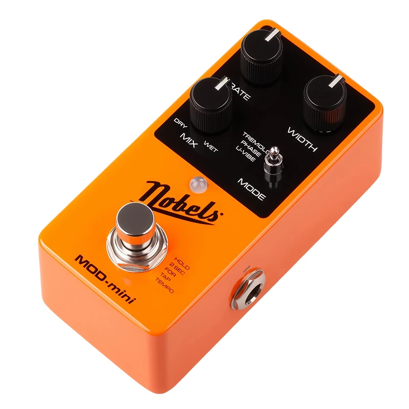 دواسة تأثير تعديلات صغيرة من Nobels MOD-mini 3 Modulation Modelle Wachhlbarer True- Modern Buffered Bypass "Glow in the Dark"