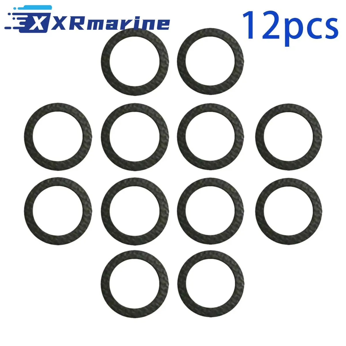 12 PCS Drain Screw Gasket for Mercury Marine Outboard and Mercruiser Sterndrive 12-19183 18-2945