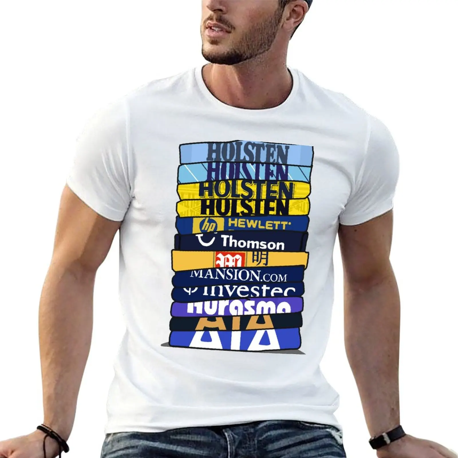 

T-Shirt Tottenham Away shirt graphic t for tees man man plain shirts Stack t