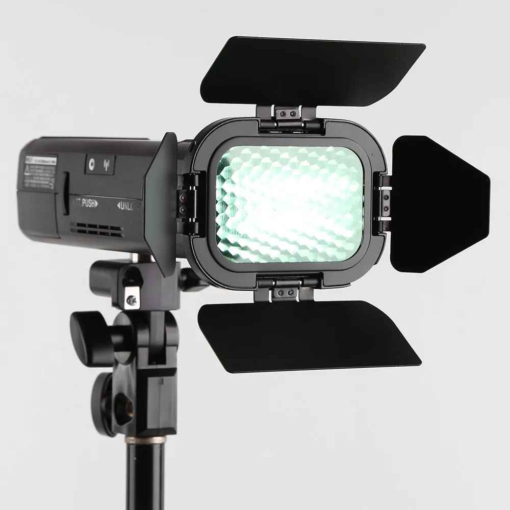 Godox AD200 Speedlite Flash Kit 200Ws 2.4G TTL Pocket Flash Strobo dengan 1/8000 HSS 2900MAh Baterai Lithium Bare Bulb BD-07