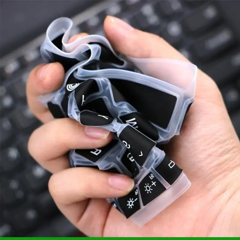 U55C Semi Clear Silicone Keyboard Skin Film For T480S/T490S Optional Color Designs