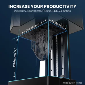 Elegoo Saturn 3 Ultra 12K Mono Msla Printer 3D 10 '' 12K LCD Resin 3D Printer Speed up to 150 mm/h Print Size 219*123*260mm 8 Main Sales Printer 3D Resin - №1