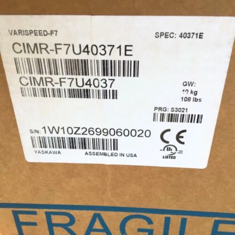 New In Box Yaskawa CIMR-F7U4037 F7 AC Drive 1 Year Warranty