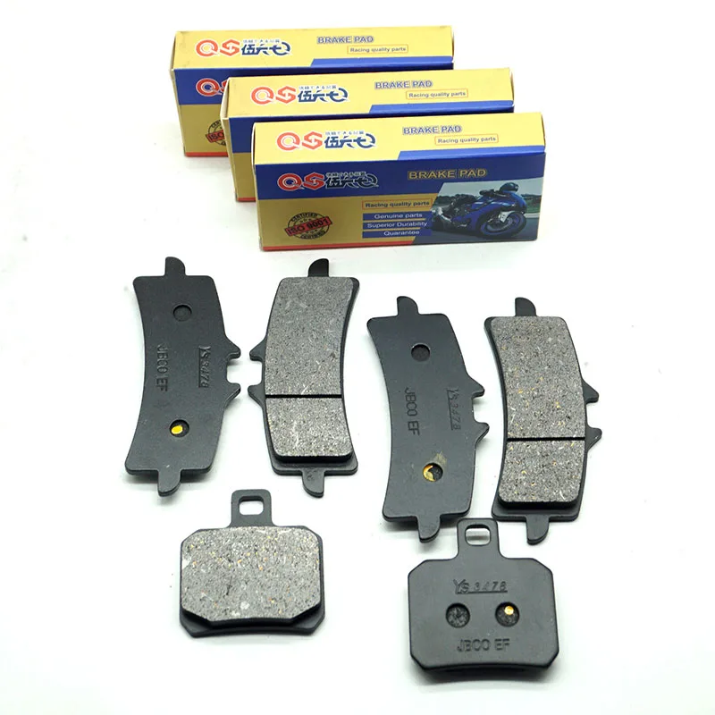 Motorcycle Front Rear Brake Pads for MV Agusta MV800 Super Veloce Alpine S 2019-2022 MV1000 Brutale 2019-2021 800 1000