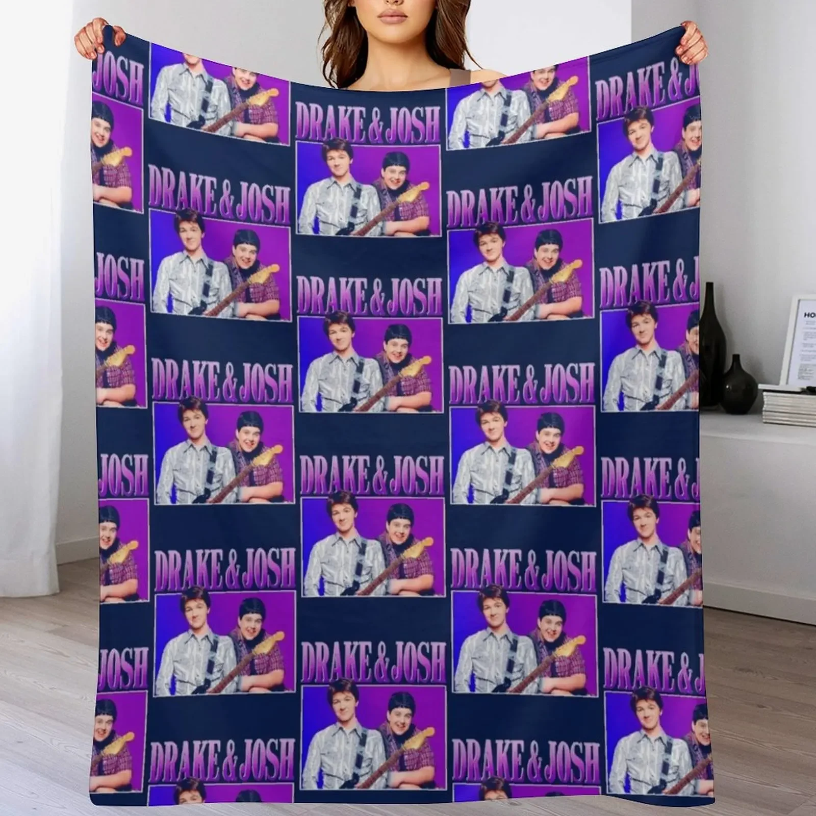 

Drake and Josh Throw Blanket