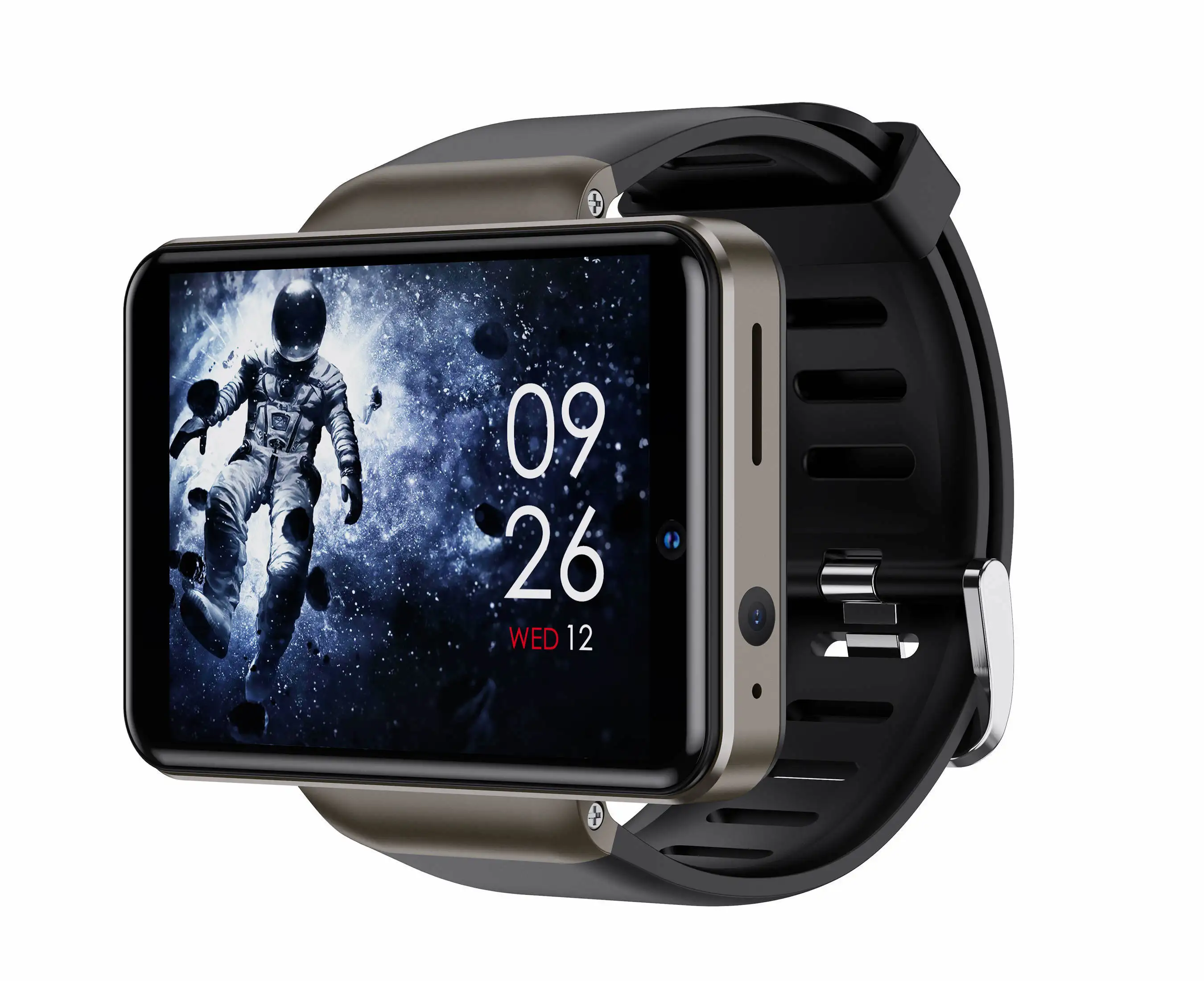 Hot Selling DM101 Smartwatch Dual Camera 2080mAh Battery Rectangle Screen Android 4G Smart Watch