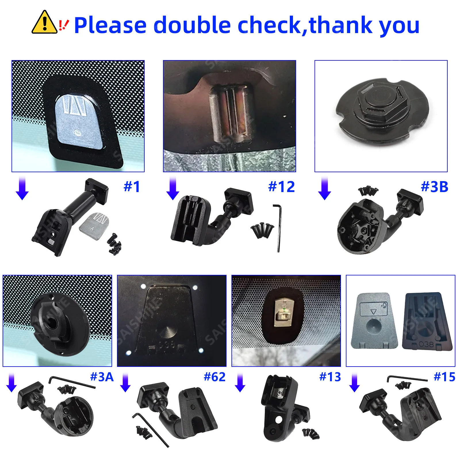 Kamera Mundur Lampu Rem dengan Kit Monitor 4.3 "untuk Renault Trafic,Opel Vivaro,Nissan NV300, Fiat Talento,Mitsubishi Express