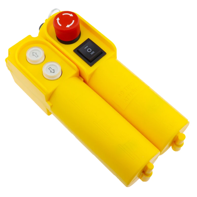 COB-61DR series direct operation rain proof crane control electric hoist up and down switch button with 30UF capacitor