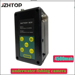 DC12V 4500mah Rechargeable Lithium Battery Box Controller For Underwater Fishing Camera SY-8200 SY-8200C SY-8200D