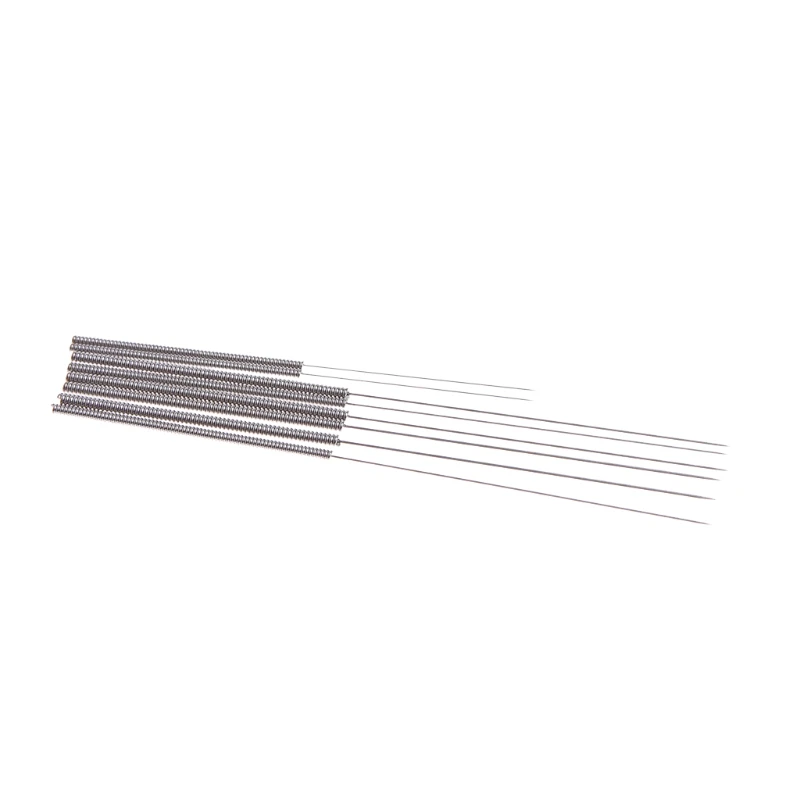 DN59 8PCS 3D Printer Parts Stainless Steel Metal Nozzle Cleaning Needle Drill Bit 0.2mm 0.25mm 0.3mm 0.35mm 8Pieces