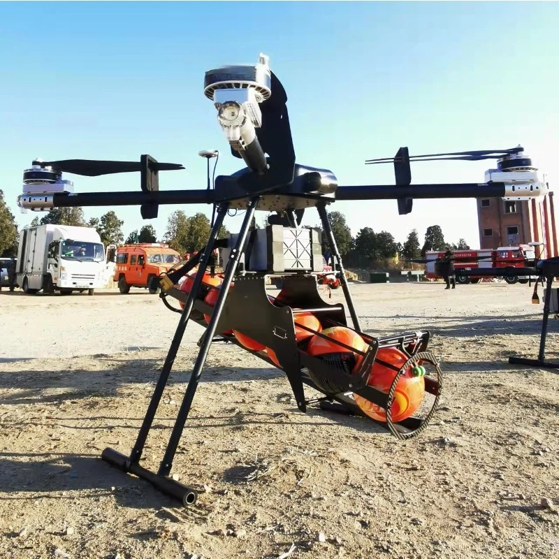 Large load transport drone Large load fire drone Long endurance cruise inspection