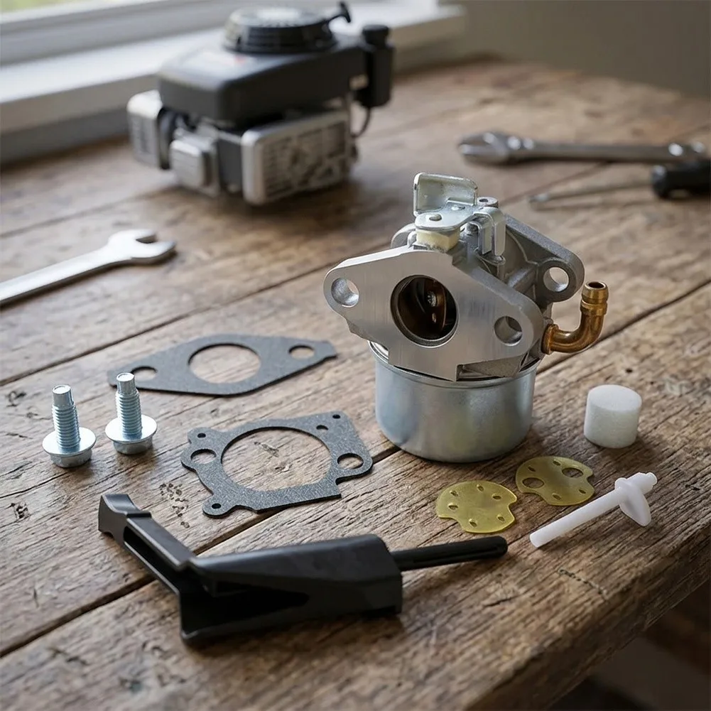 As Shown Carburetor for Kit Carburetor Kit Optimizes Fuel Flow Improved Fuel Efficiency Metal Construction Easy Installation