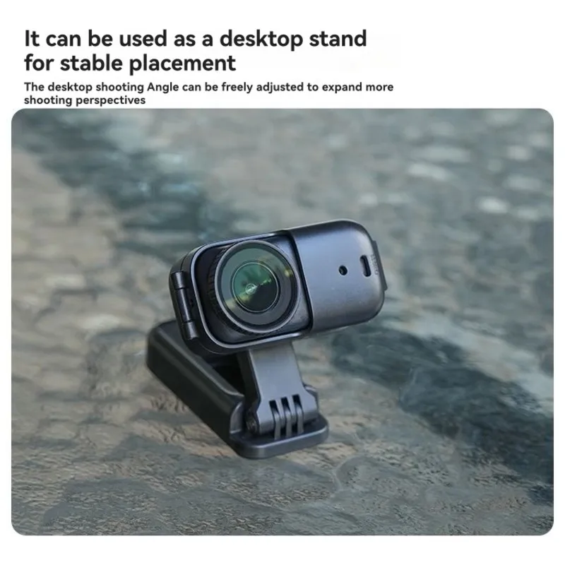 CJSD-Accessory-360 Degree Rotatable Folding Magnetic Stand Base Camera Mount In Black