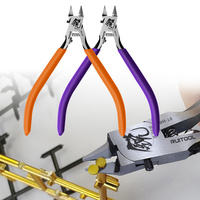 1pc Model Pliers CR-V Ultra-thin Single Blade Gundam Nipper Non-slip Grip Sprue Cutter for Plastic Model Cutting and Building